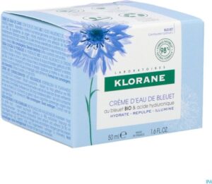 Klorane Cornflower Water Gel Cream Bio 50Ml - Afbeelding 2