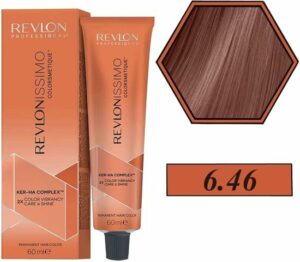 Permanent Dye Revlon Revlonissimo Colorsmetique Nº 6,46 60 ml