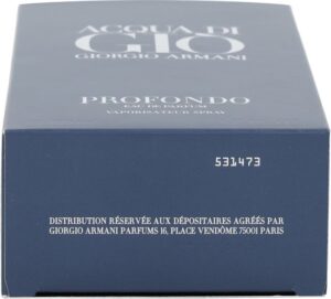 Armani (Giorgio Armani) Acqua di Gio Profondo EDP M 125 ml - Afbeelding 3