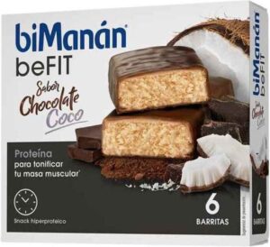 Bimanán Be Fit Barritas #choco-coco 6 Pcs - Afbeelding 2