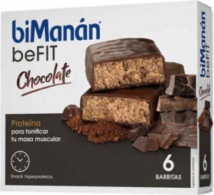 Bimanan Be Fit Barritas #chocolate 6 Pcs - Afbeelding 2