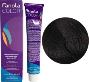 Fanola Haarverf Professional Colouring Cream 4.29 Dark Chocolate - Afbeelding 2