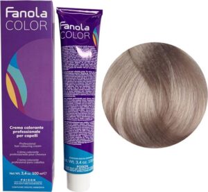 Fanola Haarverf Professional Colouring Cream 11.1 Super Blonde Platinum Ash - Afbeelding 2