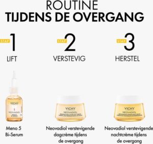 Vichy Neovadiol Peri-Menopauze Verstevigende Liftende - Dagcrème - voor Droge Huid - 50ml - Afbeelding 2