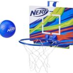 NERF Nerfoop - Classic Mini Foam Basketball and Hoop - Blauw