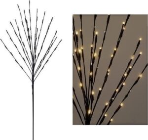 Verlichte Boom - 110cm - 80 LED's - Warm wit - timer - Afbeelding 3
