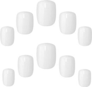 Elegant Touch Quite White Nails - Kunstnagels - Nagels - Press on nails - Plaknagels - Nepnagels - 24 stuks - Beste Kwaliteit - Afbeelding 2