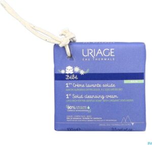 Uriage BÃƒÆ’Ã†â€™Ãƒâ€šÃ‚Â©bÃƒÆ’Ã†â€™Ãƒâ€šÃ‚Â© CrÃƒÆ’Ã†â€™Ãƒâ€šÃ‚Â¨me Lavante Solide Solid Cleansing Cream Zeep 100gr - Afbeelding 3
