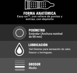 Durex Intense Orgasmic Condoms 12 U - Afbeelding 3