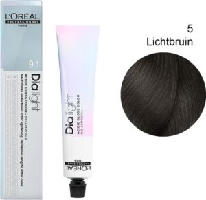 Permanent Dye L'Oreal Professionnel Paris Professionnel Dia light Acidic Glosss 50 ml Nº 5 Nº 5 Light Brown (50 ml)