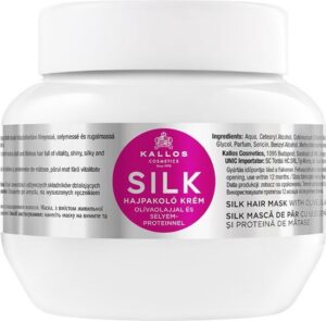 Kallos - KJMN Silk Hair Mask with Olive Oil and Silk Protein - 275ml - Afbeelding 2