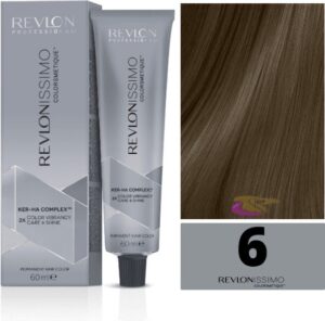 Permanente Kleur Revlon Revlonissimo Colorsmetique High Coverage Donkerblond Nº 6 60 ml - Afbeelding 4