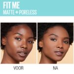 Fit Me Matte+poreless Foundation By Maybelline #332-golden - Afbeelding 3