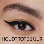 Maybelline New York - Tattoo Liner Liquid Ink - 710 Inked Black - Zwart - Ultra langhoudende zwarte liquid eyeliner - 1,2 ml - Afbeelding 3