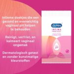 Durex Intima Protect Intimate Wipes 2in1 x3 - Afbeelding 3