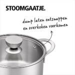 Brabantia Futura Kookpannenset - 4 delig - RVS - Afbeelding 3