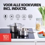 Brabantia Futura Kookpannenset - 4 delig - RVS - Afbeelding 4