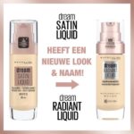 Maybelline Dream Satin Liquid Foundation & Serum 10 Ivory 30ml - Afbeelding 2