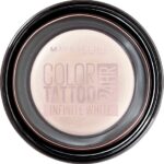 Maybelline New York - Color Tattoo 24H - 45 Infinite White - Wit - Langhoudende Crème Oogschaduw - 53 gr.