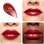 Guerlain Kisskiss Shine Bloom Barra De Labios 739 Cherry Kiss 1un - Afbeelding 2