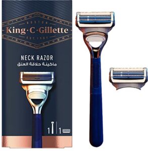 Manual shaving razor King C Gillette Neck Razor Blue - Afbeelding 3