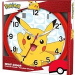 Pokemon Wandklok Pikachu - super gave klok