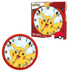 Pokemon Wandklok Pikachu - super gave klok - Afbeelding 3