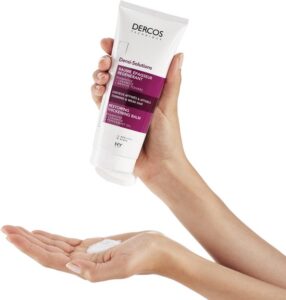 Dercos Densi Solutions Restoring Thickening Balm   ObnovujAcA balzA m pro jemnA c  a slabA c  vlasy - Afbeelding 2