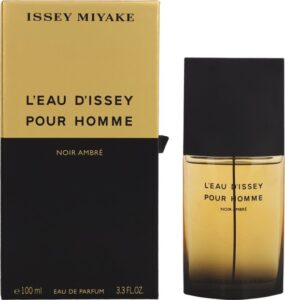 Issey Miyake Leau Dissey Pour Homme Noir Ambra c  Eau De Parfum 100 Ml  man - Afbeelding 3
