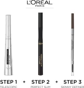 Loreal Paris Paris Paris False Lash Telescopic Mascara  Magnetic Black  9 ml - Afbeelding 3