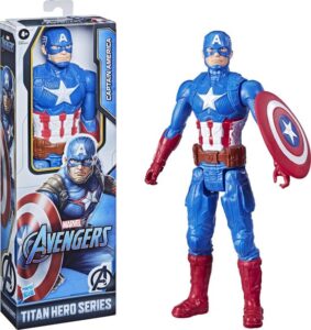 Marvel Avengers Titan Hero - Speelfiguur (30cm) - Captain America - Afbeelding 2