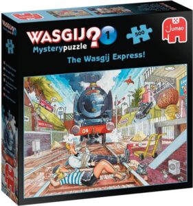 Wasgij Mystery Puzzel Nr 1 - 500 Stukjes - The Wasgij Express!