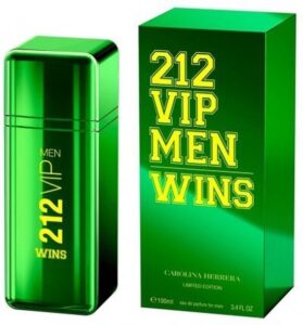 Herenparfum Carolina Herrera EDP 100 ml 212 VIP Men Wins - Afbeelding 3
