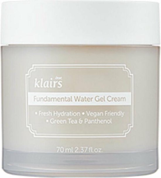 550x608-4 Klairs Fundamental Water Gel Cream 70ml. - Afbeelding 1