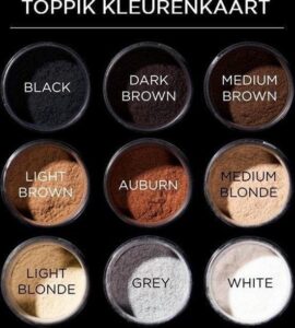 Toppik Fibers Hair Building Fibers Poeder Dark Brown 55gr - Afbeelding 4