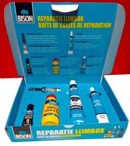 Bison - Compleet Reparatiepakket - inclusief 5 soorten lijm - Afbeelding 2