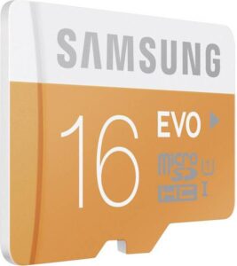 Samsung Evo 16 GB Micro SD class 10 met adapter - Afbeelding 3