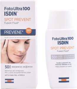 Gezichtszonnecrème Spot Prevent Isdin SPF 50+ (50 ml)