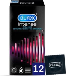 Durex Intense Orgasmic Condoms 12 U