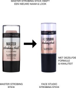 Maybelline Master Strobing Stick - 200 Medium Nude Glow - Highlighter - Afbeelding 4