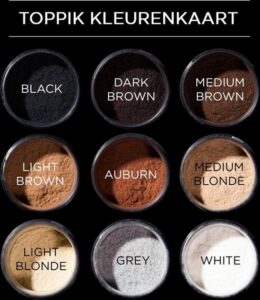 Toppik Fibers Hair Building Fibers Poeder Medium Brown 27gr - Afbeelding 3