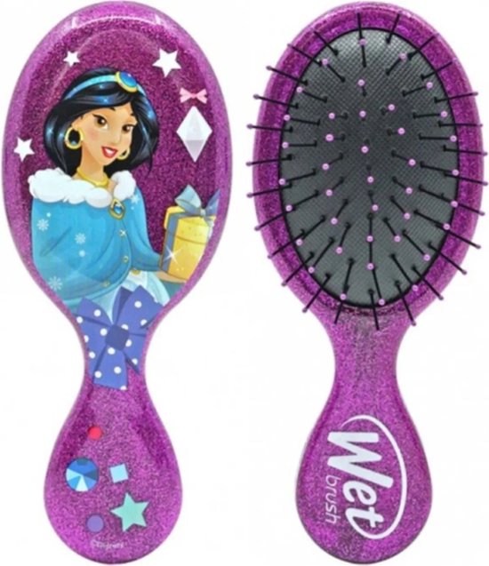 550x637-11 Disney Princess Anti Klit Glide-thru Haar Borstel - Limited Edition - Afbeelding 1