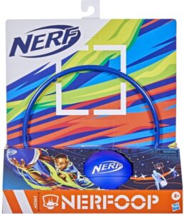 NERF Nerfoop - Classic Mini Foam Basketball and Hoop - Blauw - Afbeelding 2