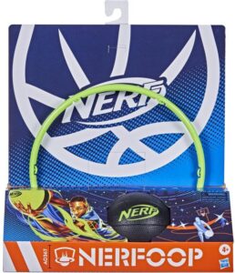 NERF Nerfoop - Classic Mini Foam Basketball and Hoop - Groen - Afbeelding 2