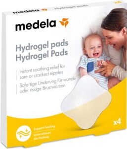 Medela Hydrogel Pads verkoeling van gevoelige of pijnlijke tepels helpt het herstel - 4 stuks