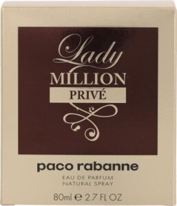 Paco Rabanne Lady Million PrivÃƒÆ’Ã†â€™Ãƒâ€ Ã¢â‚¬â„¢ÃƒÆ’Ã¢â‚¬Å¡Ãƒâ€šÃ‚Â© 80 ml Eau de Parfum - Damesparfum - Afbeelding 6