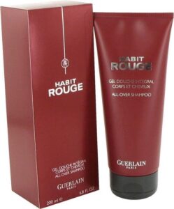 HABIT ROUGE by Guerlain 200 ml - Hair & Body Shower gel - Afbeelding 7