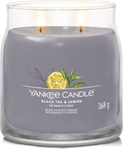 Yankee Candle - Black Tea & Lemon Signature Medium Jar - Afbeelding 3