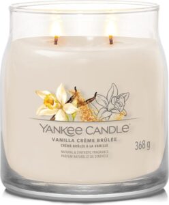 Yankee Candle - Vanilla Crème Brûlée Signature Medium Jar - Afbeelding 3