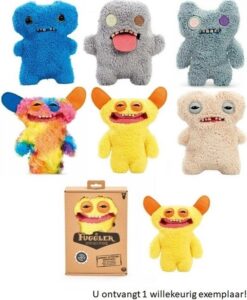 Fuggler Snuggler - Edition Funny Ugly Monster - knuffel - 1 willekeurig exemplaar - 22 cm